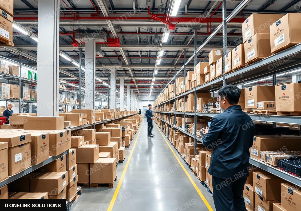 OneLink warehouse inspection in China